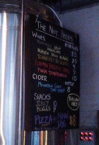 Moon Dog non beer list